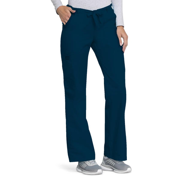 Cherokee Uniforms Cherokee Lowrise Drawstring Scrub Pants 4020NAVWXSP - 1.0 Each