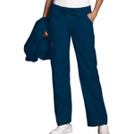 Cherokee Uniforms Cherokee Lowrise Drawstring Scrub Pants 4020NAVWXSP - 1.0 Each
