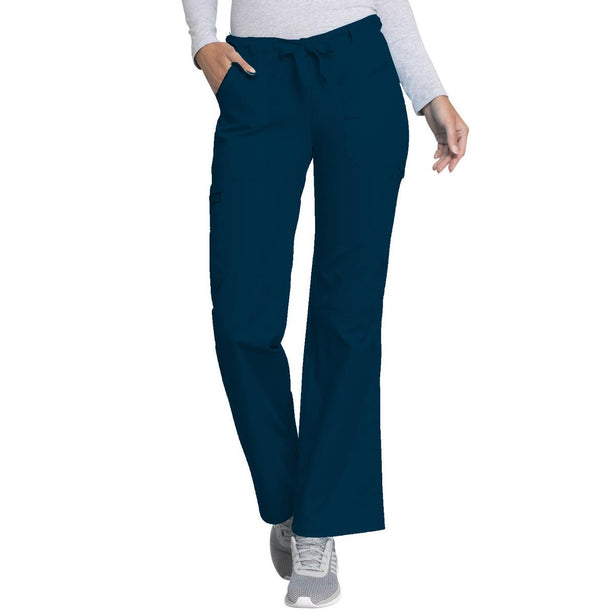 Cherokee Uniforms Cherokee Lowrise Drawstring Scrub Pants 4020NAVWXSP - 1.0 Each