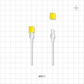 NRFit™ Filter Straw, Yellow Non-Vented Cap - 1.75 inch ( 44.5 mm); 5 micron - 40211