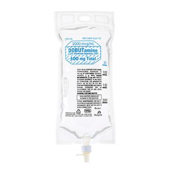 PFIZER INC/CONSUMR HLTHCR Dobutamine in Dextrose Injection 00409-2347-32 12 Each-MDL-0409-2347-32
