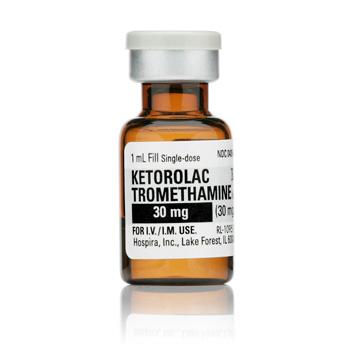 Pfizer Inc / Consumr Hlthcr Ketorolac Tromethamine Injection 00409-3795-01 - 25.0 Each - MDL-0409-3795-01