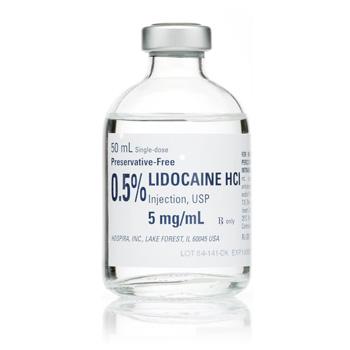 Pfizer Inc / Consumr Hlthcr Lidocaine Hydrochloride Injection 00409-4278-01 - 25.0 Each - MDL-0409-4278-01