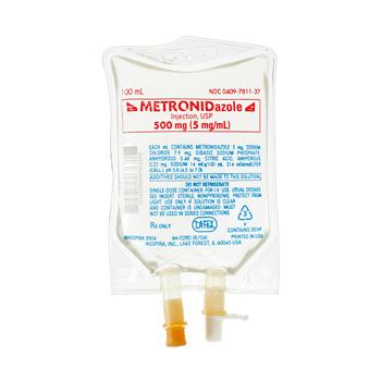 PFIZER INC/CONSUMR HLTHCR Metronidazole Injection 00409-7811-37 80 Each - MDL-0409-7811-37