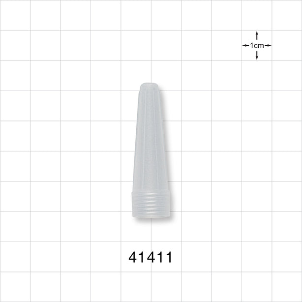 Non-Threaded Cap, Non-Vented, Natural -  - 41411