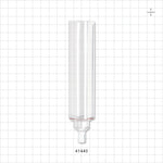 Drip Chamber - Fits 1.18 inch Diameter Chamber (30 mm); 0.248 inch - 0.26 inch ID Tubing Port (6.3 mm – 6.6 mm) - 41440