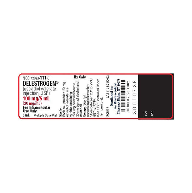 Par Pharmaceutical Companies, Inc Delestrogen Injection 42023-0111-01 - 1.0 Each