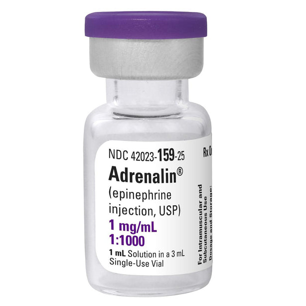 Par Pharmaceutical Companies, Inc Adrenalin Injection 42023-0159-25 - 25.0 Each