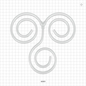 Molded Y Component, Liveo™ Pharma-50 Tubing - All Sides: 50A Durometer; 1/8 inch ID x 1/4 inch OD (0.125 inch x 0.25 inch, 3.18 mm x 6.35 mm) x 18 inch length (457.2 mm) - 42051