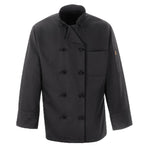 Chef Coat - 425BK3XL - 1 Each - MDL-425BK3XL