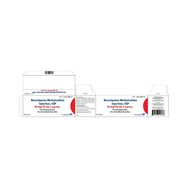 Dr. Reddys Labs Neostigmine Methylsulfate Injections 43598-0529-36 - 10.0 Each - MDL-43598-529-36