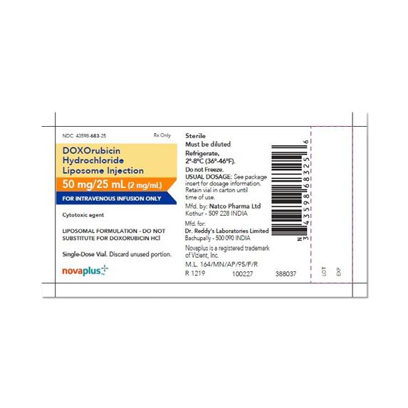 Dr. Reddys Labs Vizient NovaPlus Pharmaceuticals 43598-0683-25 - 1.0 Each