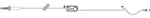 ICU Medical IV Pump Set PlumSet™ Pump Without Port 15 Drops / mL Drip Rate Without Filter 104 Inch Tubing - Case of 48 - 1233912-CS