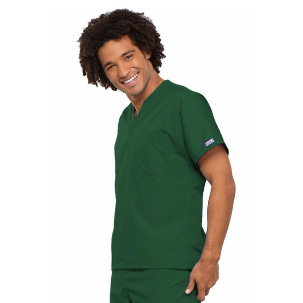Cherokee Uniforms Cherokee Scrub Tops V-neck One Pocket Top 724841183868 - 1.0 Each
