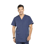 Cherokee Uniforms Cherokee Unisex 3-Pocket Scrub Tops 4876NAVWM - 1.0 Each