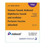 Sanofi Pasteur, Inc Adacel TDAP Vaccine Injection 49281-0400-20 - 5.0 Each