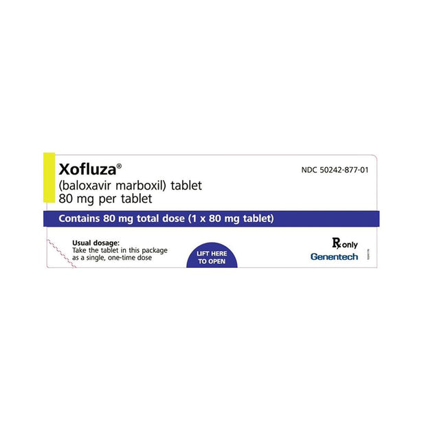 Xofluza Tablets - 50242-0877-01 - 1 Each - MDL-50242-877-01