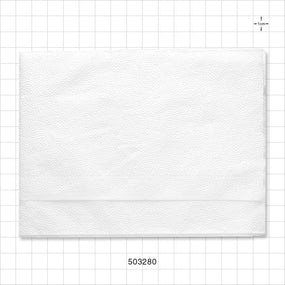 Disposable Salon Towel, White - 12 inch x 24.5 inch (305 mm x 622 mm) - 503280