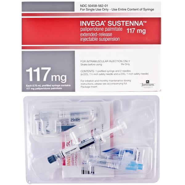 Janssen Pharmaceuticals, Inc. Invega Sustenna Kits 50458-0562-01 - 1.0 Kit