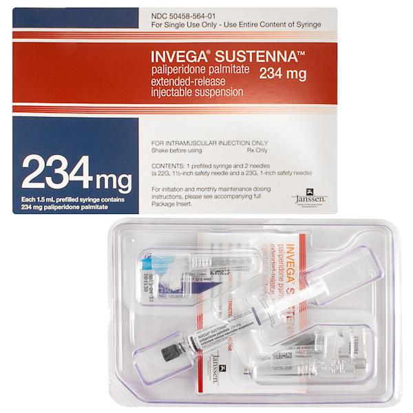 Janssen Pharmaceuticals, Inc. Invega Sustenna Kits 50458-0564-01 - 1.0 Kit