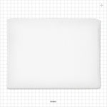40" x 60" White Drape/Blanket, 100 pcs/case - 40 inch x 60 inch (1016 mm x 1524 mm) - 504651