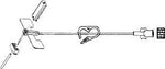 Advanced Medical Systems Huber Infusion Set LifeGuard™ 22 Gauge 3/4 Inch 10 Inch Tubing SmartSite Port - Case of 12 - CLGY-2234-CS