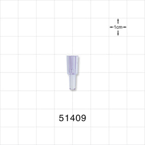 Y Connector, 3-Way, Parallel, Tubing Ports, Clear - 0.079 inch - 0.091 inch ID (2.01 mm -2.31 mm) - 51409