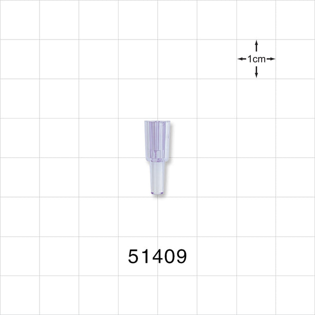 Y Connector, 3-Way, Parallel, Tubing Ports, Clear - 0.079 inch - 0.091 inch ID (2.01 mm -2.31 mm) - 51409