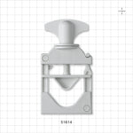BioValve™ - Fits 1/2 inch - 1 1/4 inch OD Tubing (0.5 inch - 1.25 inch, 12.7 mm - 31.8 mm) - 51614