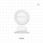 Sanitary Flange End Cap - Fits 1 inch/1.5 inch Standard Flange - 51643