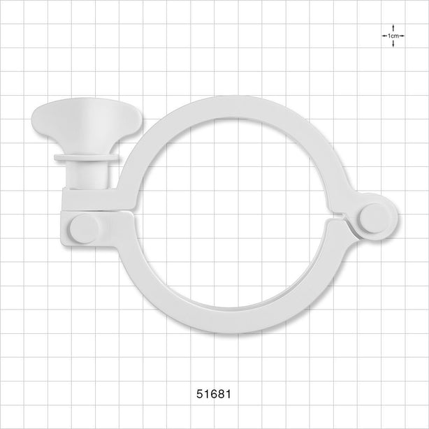 Bio-Ease+™ Clamp, Natural - Fits 3 inch Flange - 51681