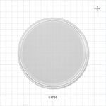 Sanitary Flange End Cap - Fits 4 inch Sanitary Flange - 51735