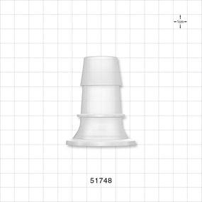 FlowLinX™ Sanitary Flange, Barbed - 1 inch/1.5 inch Standard; Fits 1 inch ID Tubing (25.4 mm) - 51748