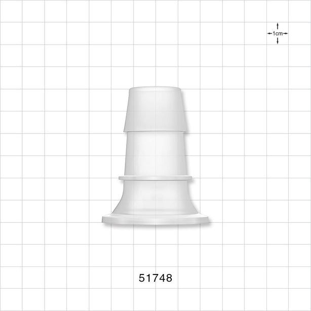FlowLinX™ Sanitary Flange, Barbed - 1 inch/1.5 inch Standard; Fits 1 inch ID Tubing (25.4 mm) - 51748
