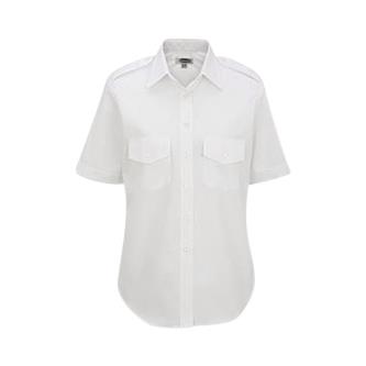 Women's Security Shirt, White, Size L, Edwards Garment Cotton Navigator - 5215 000 Large - 1 Each