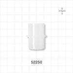 Straight Connector, Tubing Port, Natural - 22 mm OD/15 mm ID - 52250