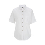 EDWARDS GARMENT CO Women's Short Sleeve Poplin Shirts 5230 000 XS 1 Each - MDL-5230WHTXS
