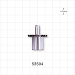 Straight Connector, Reducer, Tubing Port, Clear - 15 mm OD x 4 mm ID - 53504