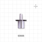 Straight Connector, Reducer, Tubing Port, Clear - 15 mm OD x 4.5 mm ID - 53505
