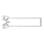 Reprocessed Stryker Micro Sag Saw Blades - 540000352RH - 1 Each - MDL-540000352RH
