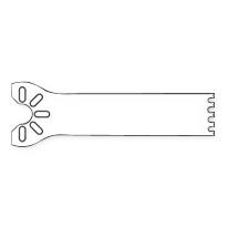 Reprocessed Stryker Micro Sag Saw Blades - 540000352RH - 1 Each - MDL-540000352RH