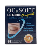 Ocusoft, Inc Eyelid Scrub Pads 54799-0301-90 - 30.0 Each