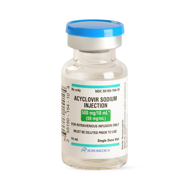 Acyclovir Sodium Injection - 55150-0154-10 - 10 Each - MDL-55150-154-10