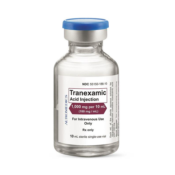 Tranexamic Acid Injections - 55150-0188-10 - 10 Each - MDL-55150-188-10