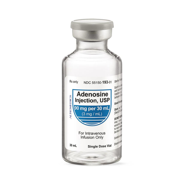 Auromedics Adenosine Injection 55150-0193-01 - 1.0 Each - MDL-55150-193-01