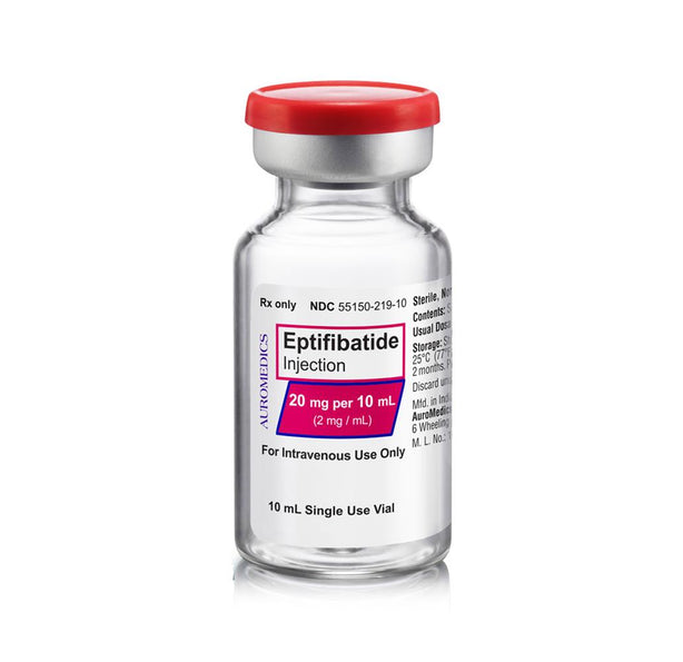 AUROMEDICS Eptifibatide Injections 55150-0219-10 1 Each - MDL-55150-219-10