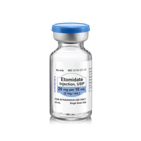 Auromedics Etomidate Injection 55150-0221-10 - 10.0 Each - MDL-55150-221-10