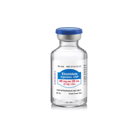 Auromedics Etomidate Injection 55150-0222-20 - 10.0 Each - MDL-55150-222-20