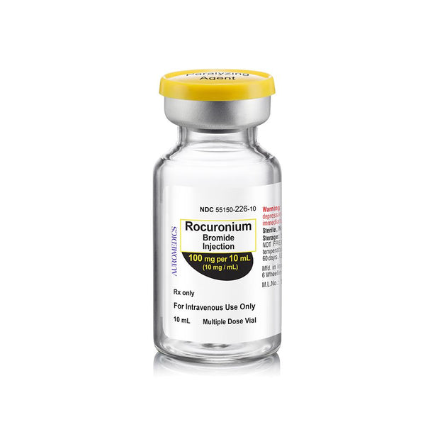 Auromedics Rocuronium Bromide Injection 55150-0226-10 - 10.0 Each - MDL-55150-226-10