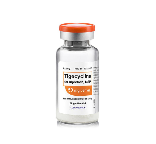 AUROMEDICS Tigecycline Injections 55150-0228-10 10 Each - MDL-55150-228-10